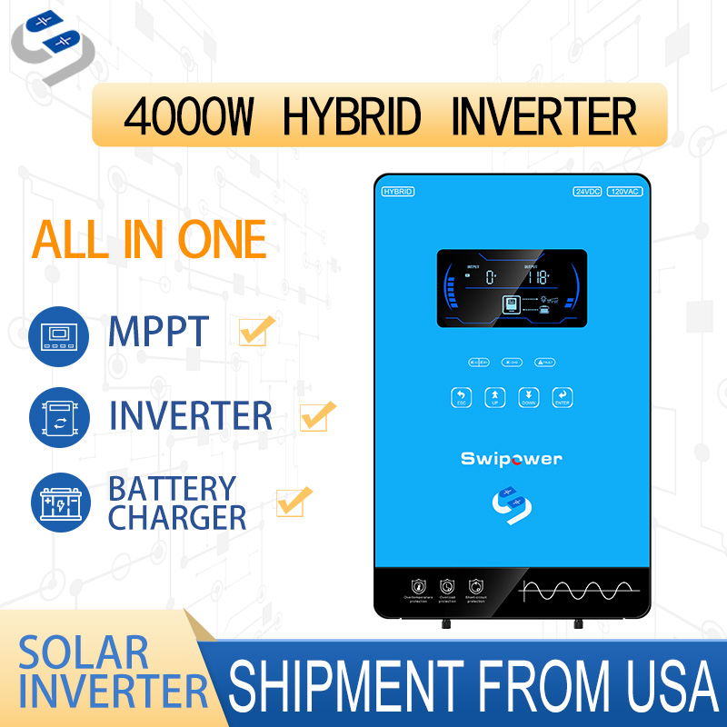 Solar Pump Controller - CNSWIPOWER 4500VA 하이브리드 태양광 인버터 24V
