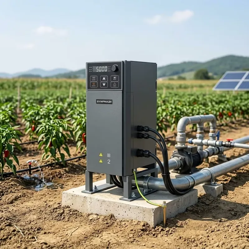 Solar Pump Controller - 1.5kW 2HP 3상 태양광 양수기 컨트롤러