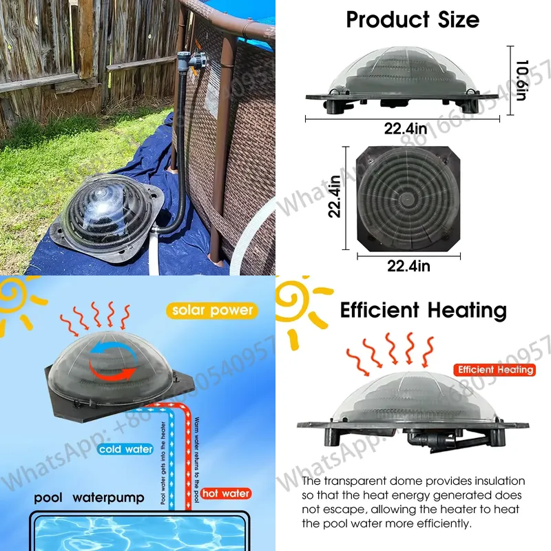 Solar Pump Controller - 휴대용 수영장 태양열 난방 시스템 수영장