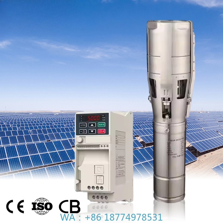 Solar Pump Controller - 관개용 하이브리드 수중 태양광 펌프 10마력